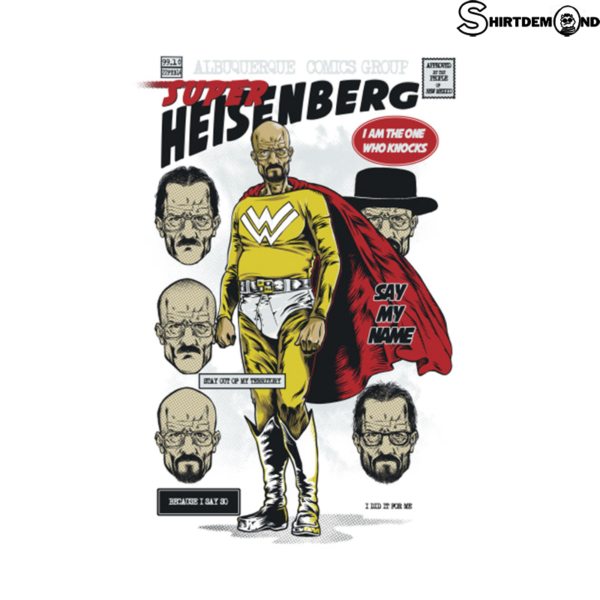 Heisenberg T-shirt Breaking Bad - Super Heisenberg