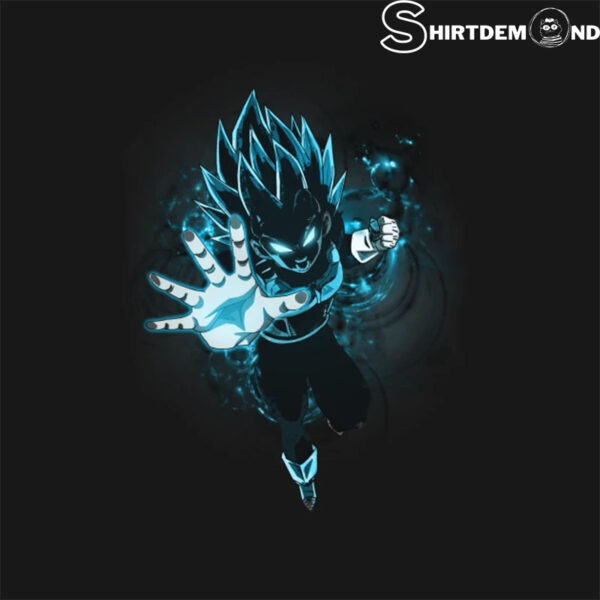 Vegeta Tshirt Dragon Ball Super Vegeta Super Saiyan Blue T-Shirt 1