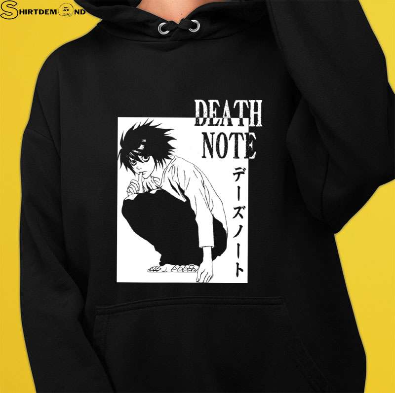 Death Note Shirt Death Note Ryuzaki Vintage T Shirt – Clothes For Chill  People