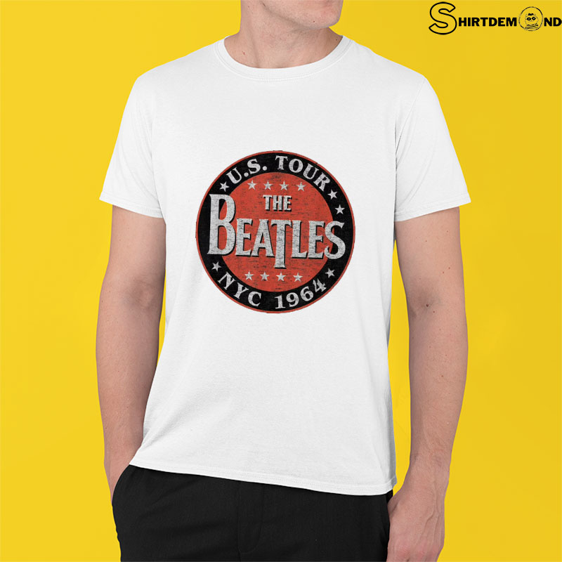 Rig mand kode Forhandle Rock and Roll Shirt – The Beatles Us Tour Nyc 1964 T Shirt, The Beatles,  Nyc 1964, The Beatles Shirt, Beatles Shirt, Music Shirt, Music Tshirt,  Sweatshirt – Clothes For Chill People