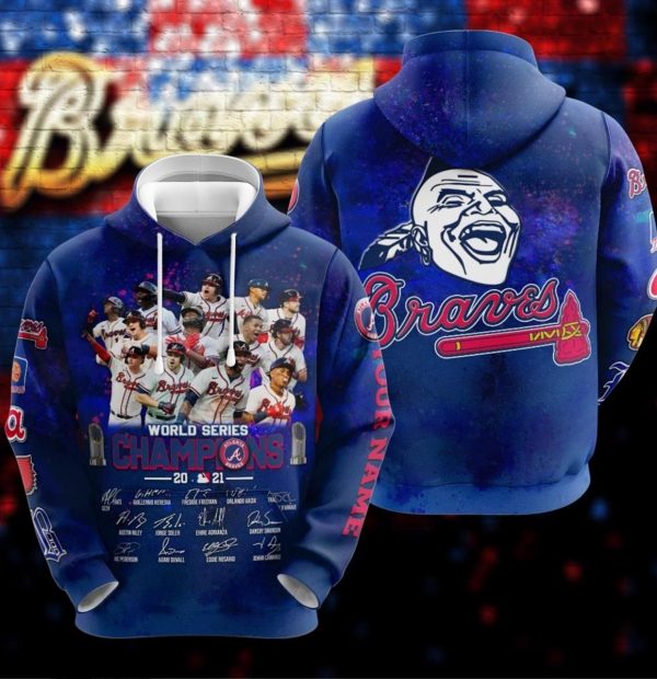 Atlanta Braves World Series Champions Hoodie – Digital Clothing