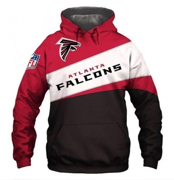 NEW Atlanta Falcons Clothing Apparel Sweater 3D Hoodie