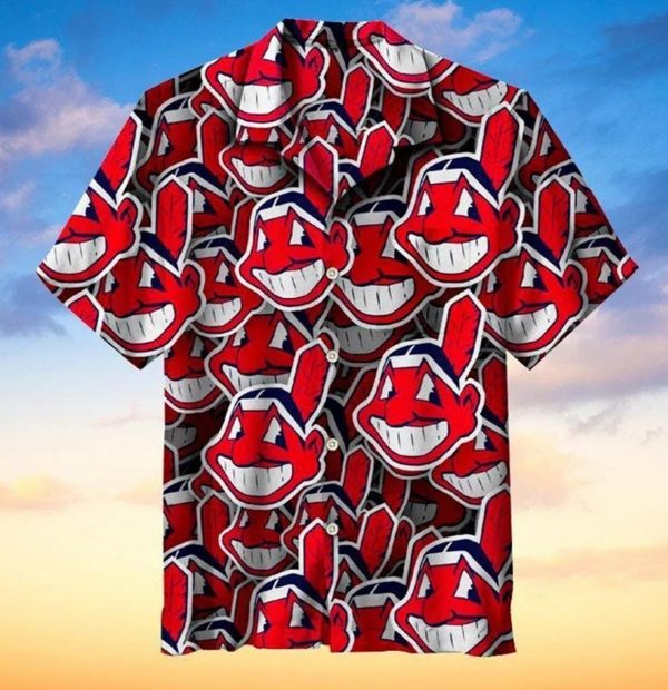 MLB Cleveland Indians Hawaiian Hawaiian Shirt Cleveland Indians