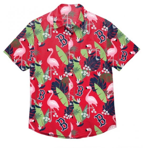 Flamingo Boston Red Sox Mlb Hawaiian Shirt – Clothes For Chill People