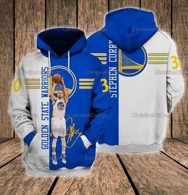 Stephen Curry Golden State Warriors 3D Hoodie All Over Printed - T-shirts  Low Price