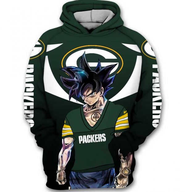 green bay packers 3d hoodie