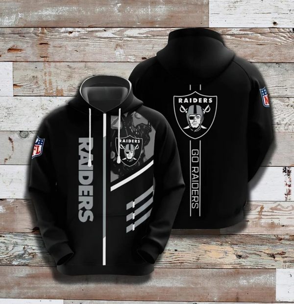 Las Vegas Raiders Hoodies Full Over Print - Freedomdesign