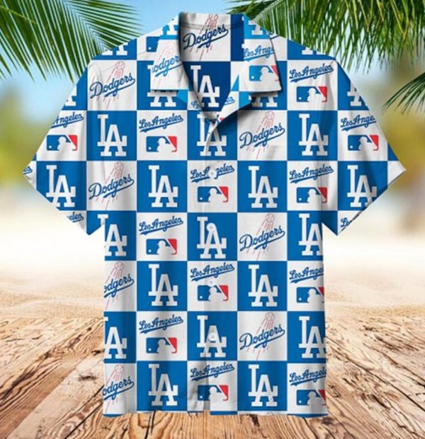 Los Angeles Dodgers Christmas Hawaiian Shirt