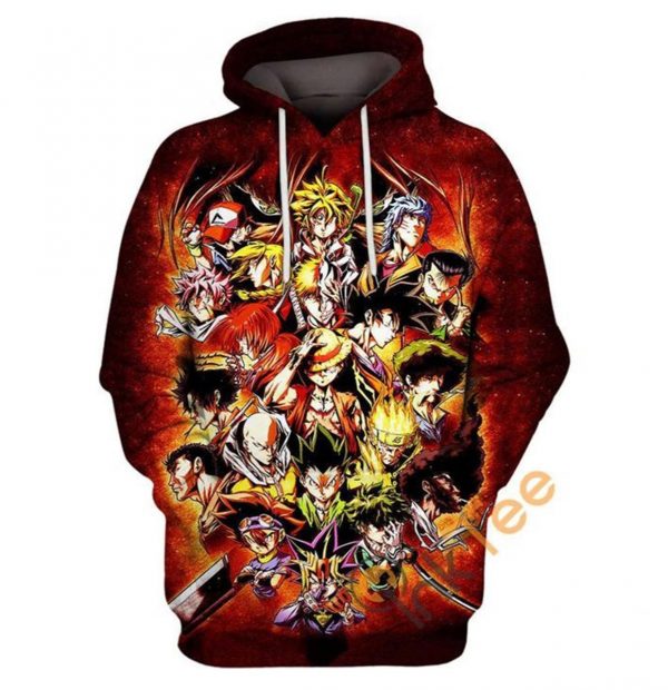 Naruto Hoodies Unisex 3D Print Anime Characters Hoodie for Pullover Long  Sleeve Casual Jacket with Large Pockets Sportswear Naruto19   Amazoncombe Fashion