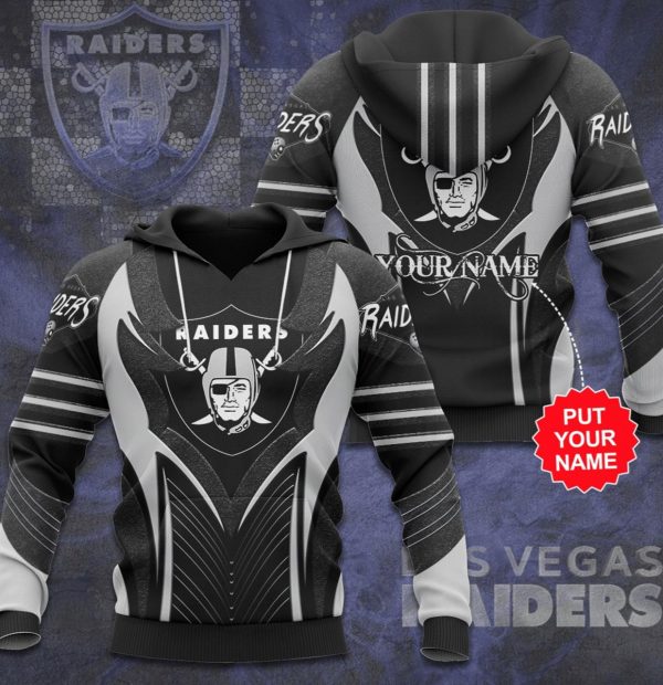 Las Vegas Raiders NFL Personalized 3D Hoodie 