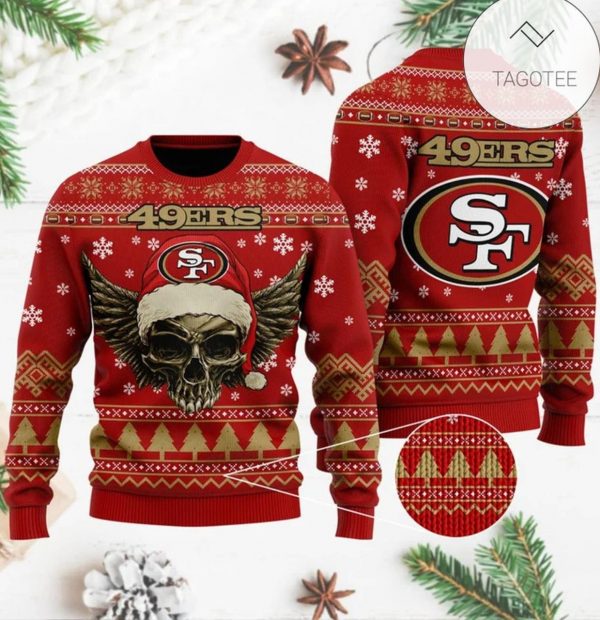 christmas sweater 49ers