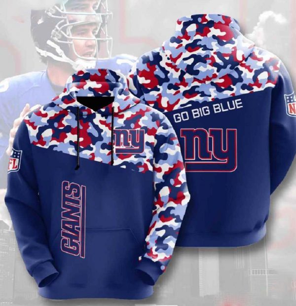 Nfl New York Giants 3d Hoodies NY – Clothes For Chill People