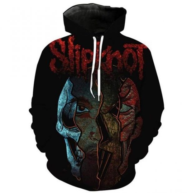 Slipknot 3d hot sale hoodie