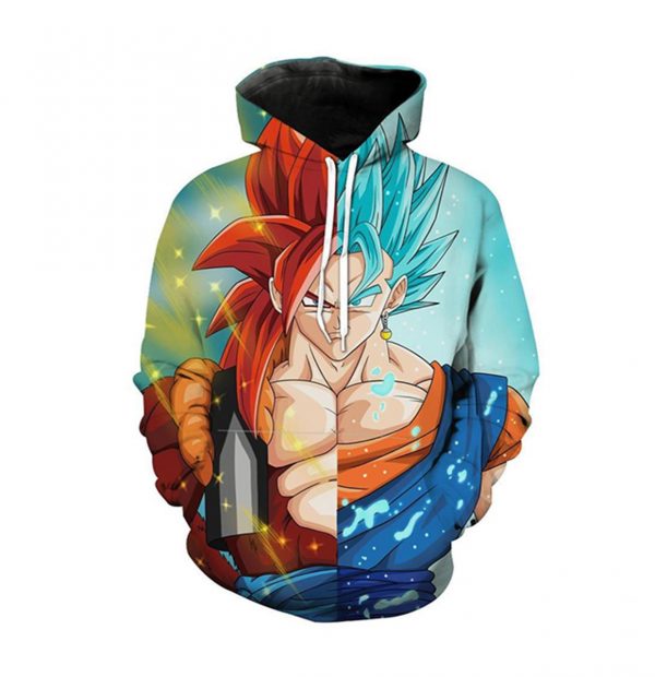 Gogeta blue clearance hoodie