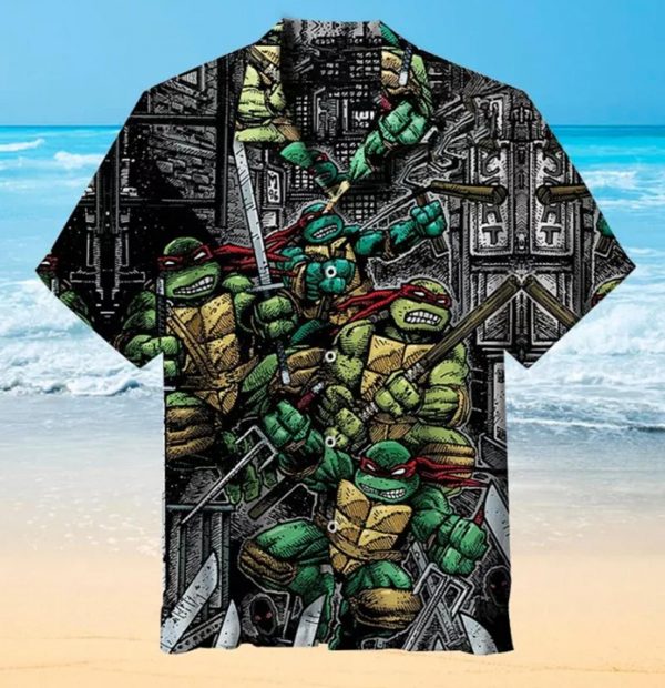 Teenage Mutant Ninja Turtles Universal Hawaiian Shirt – Clothes For Chill  People