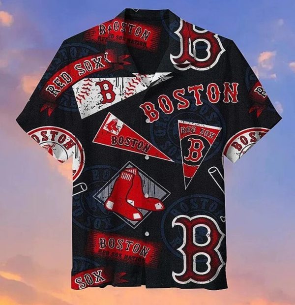 MLB The Boston Red Sox Baseball Hawaiian Shirt